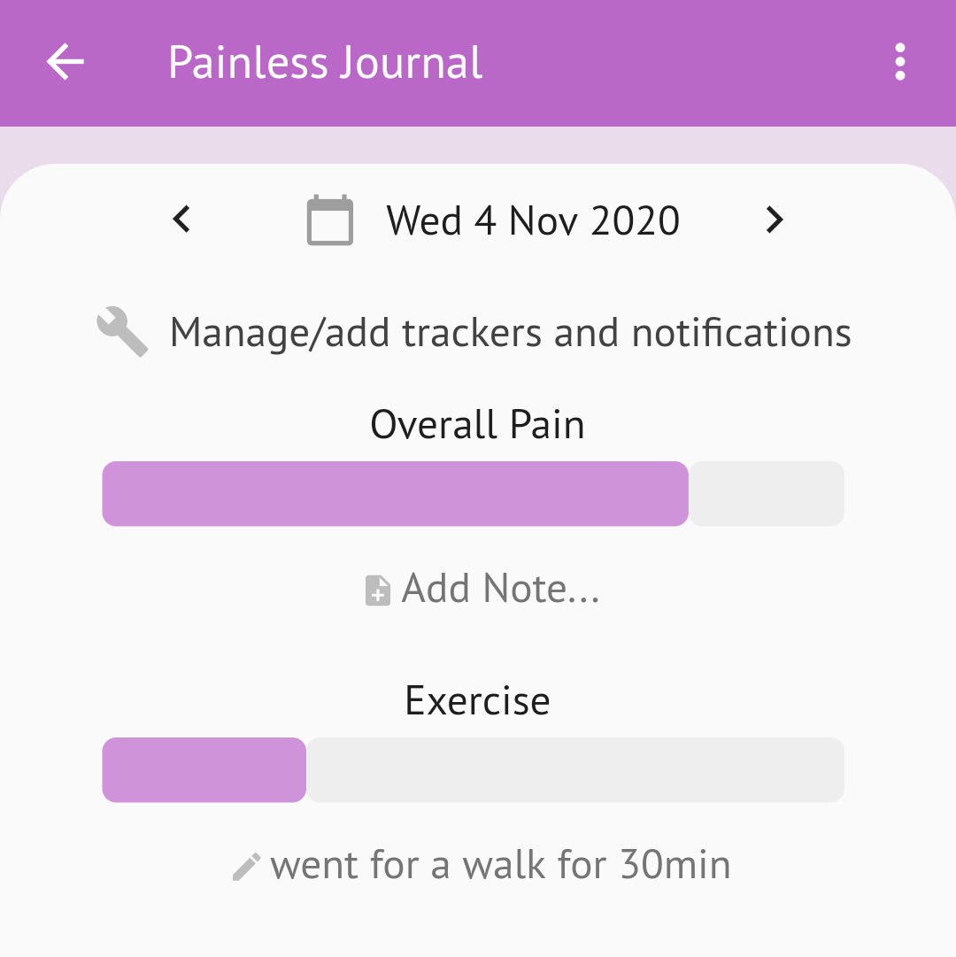 Painless Journal App